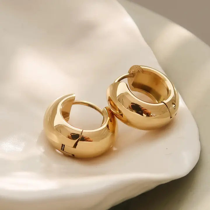 Small Gold Hoops