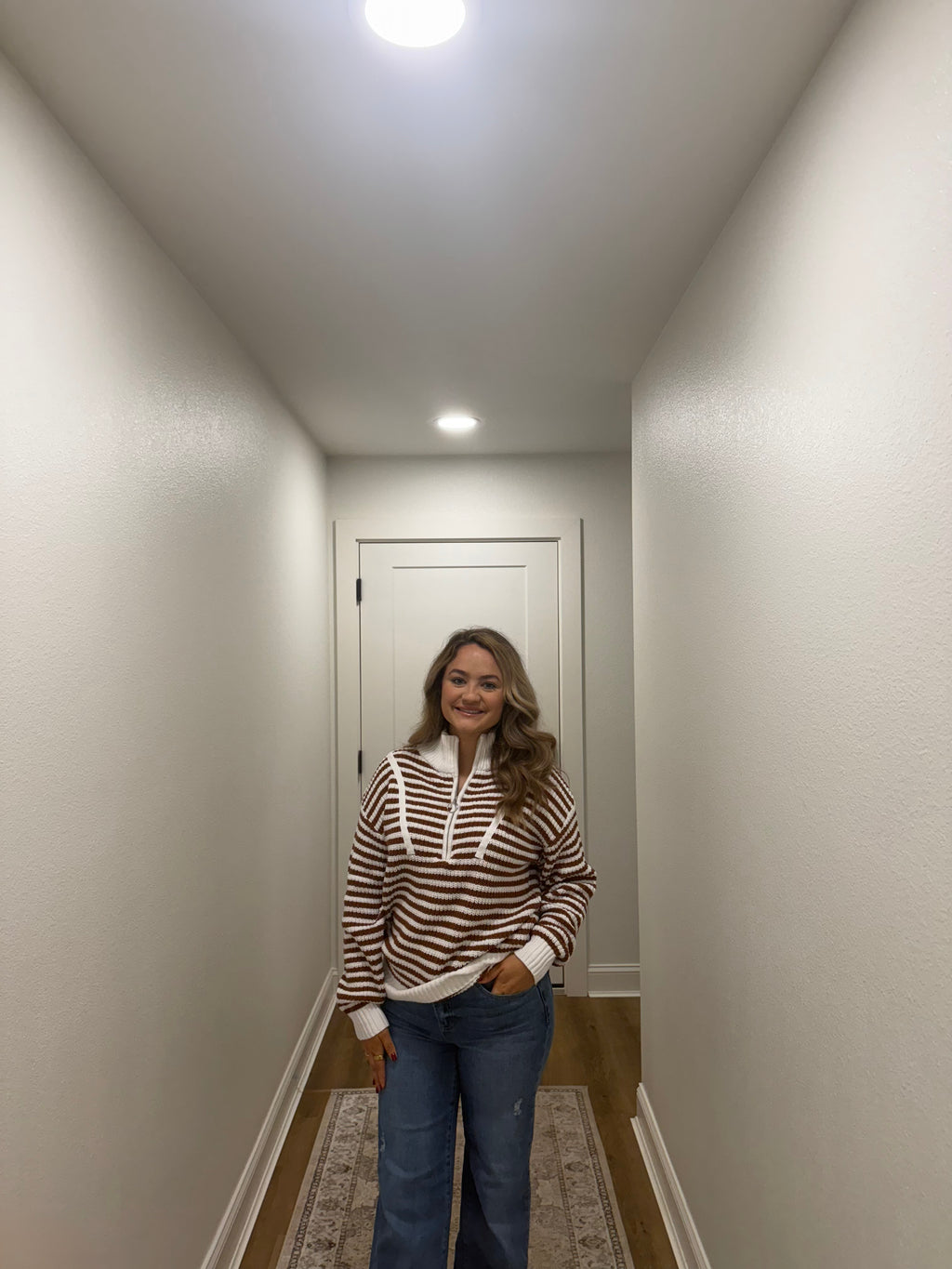 Khaki Zip Up