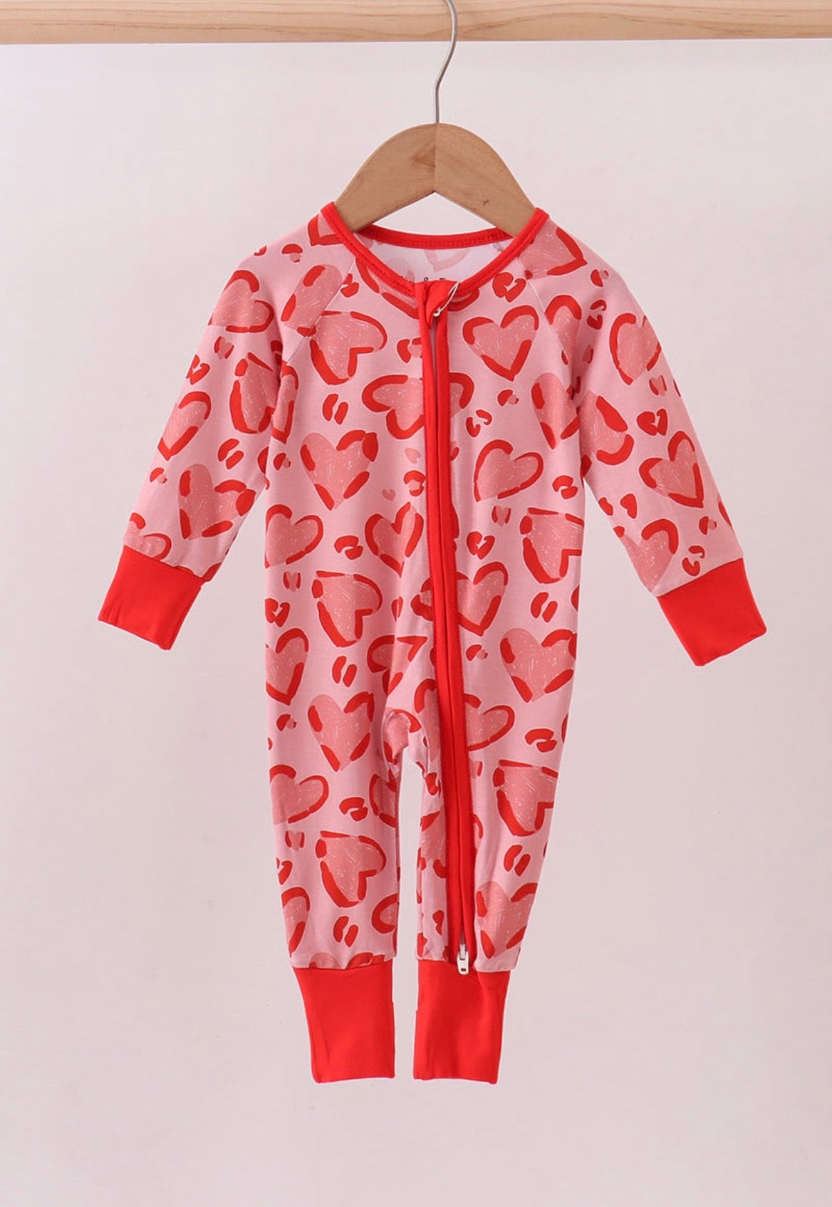 Heart Leopard PJs