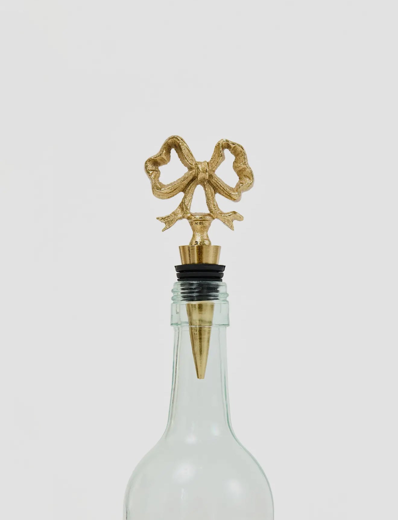 Gold Bow Wine Stopper