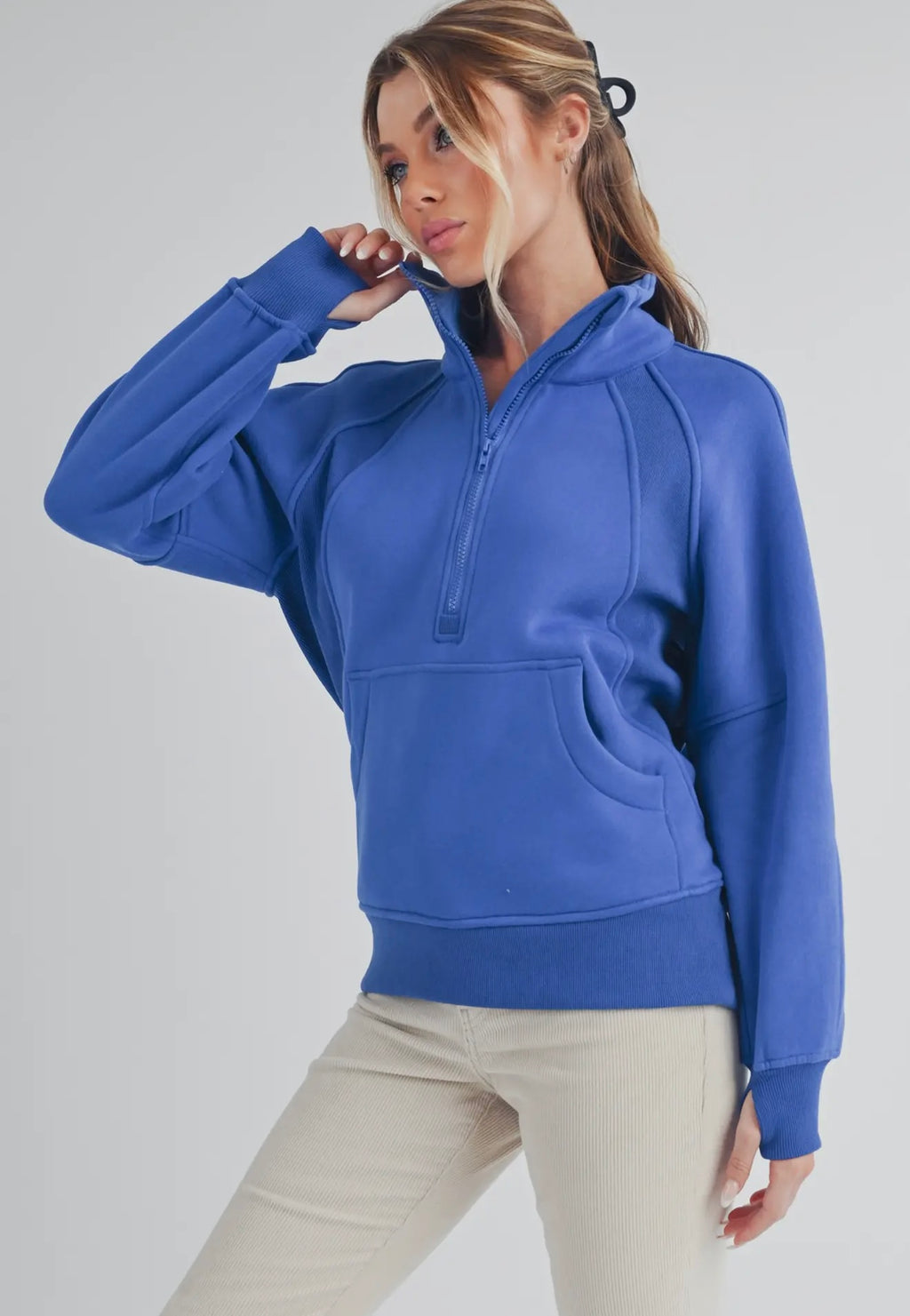 Cobalt Half Zip