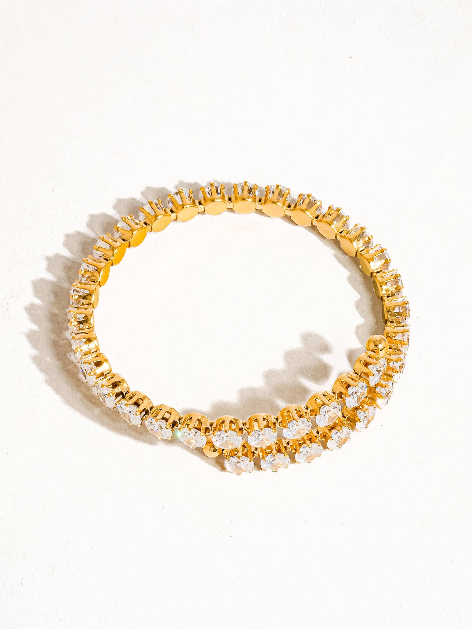 Maëlys Glam Bracelet: Yellow Gold